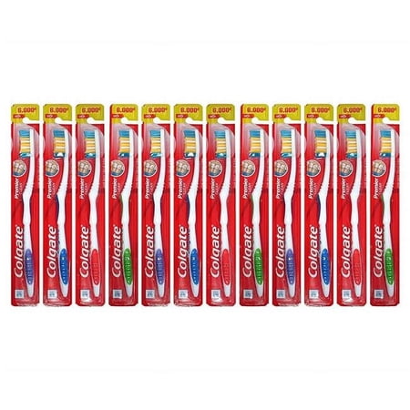 ColgatePREMIER-12B Premier Classic Clean Medium Toothbrush - Case of 12 by Colgate