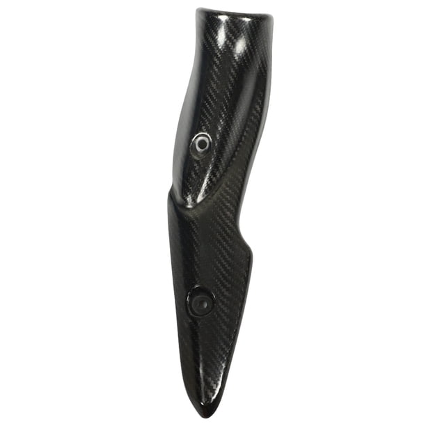 Protector Térmico Para Tubo De Enlace Medio De Escape, Ajuste Perfecto, Buen Aislamiento Térmico, Cubierta Protectora De Tubo De Escape De Fibra De Carbono De Alta Resistencia