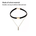 thumbnail image 3 of Minnieouse Collares Charm DIY Crafting Party Supplies Cadena decorativa para el cuello Banda para el cuello en capas para mujeres Adolescentes Type1 NO1, 3 of 6