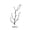 B, variant on A 10Pcs Halloween Bare Twigs Artificial Branches For Vase Fillers Home Table Scary Decor Plastic