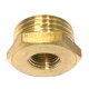 thumbnail image 2 of 1 pieza de adaptador de latón para tubería, conector de plomería para manguera 4 puntos x 1 punto, 2 of 6