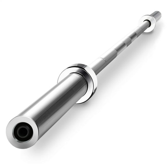 Renwick 7ft Chrome Olympic Barbell Bar, Silver