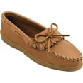 thumbnail image 4 of Minnetonka Women's Moosehide Fringed Kilty Moccasin,Natural Moose,11 M US, 4 of 6