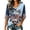 Blue, variant on Tshirts 4Th of July Shirts for Women Elegant Casual Graphic Flutter Sleeve With Stylish Crew Neck for Everyday Wear Tees