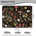 thumbnail image 7 of COEQINE Car Trunk Mat for Dogs All Season Rear Cargo Liner for Sedan SUV, Non-Slip Car Boot Liner Protector Universal Fit Most Car Models, Mushroom Floral Black, 7 of 7