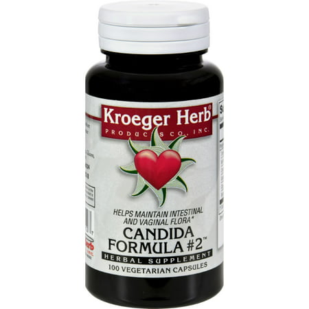 Kroeger Herb Candida Formula No.2 - 100 Capsules