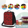 thumbnail image 4 of Disketp Rose Flowers Bolsa Térmica Estampada para Almuerzo, Lonchera para Hombres y Mujeres Adultos, 4 of 7