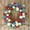 Multicolour, variant on TERGAYEE Patriotic Red White Blue Flowers Wreath,Artificial Red White and Blue Wreath Memorial Day Flag Day Hanging Decorations Holiday Wreath Front Door Wall Window Home Decor