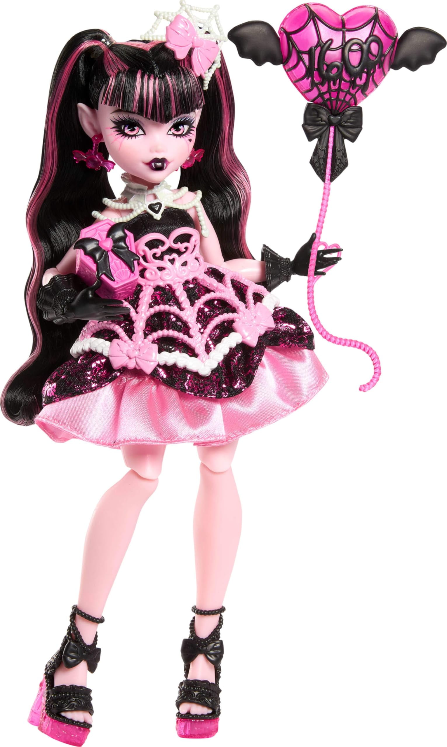 Doll Monster High Scary Sweet Birthday Draculaura con acceso. | Walmart ...
