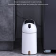 thumbnail image 4 of Bote de basura inteligente Billuyoard con tapas automáticas Oro blanco, 4 of 6