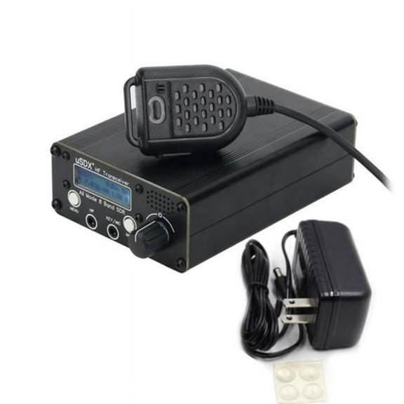 Usdr Usdx Plus V2 8 Band Sdr Full Mode Hfssbqrp Transceiver Upgraded Version US Plug,1 set * uSDX transceivers,Black