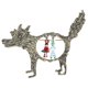 thumbnail image 1 of EeaseMX Broche de cuento de hadas de lobo retro de moda Joyería Pin de Caperucita Roja, 1 of 8