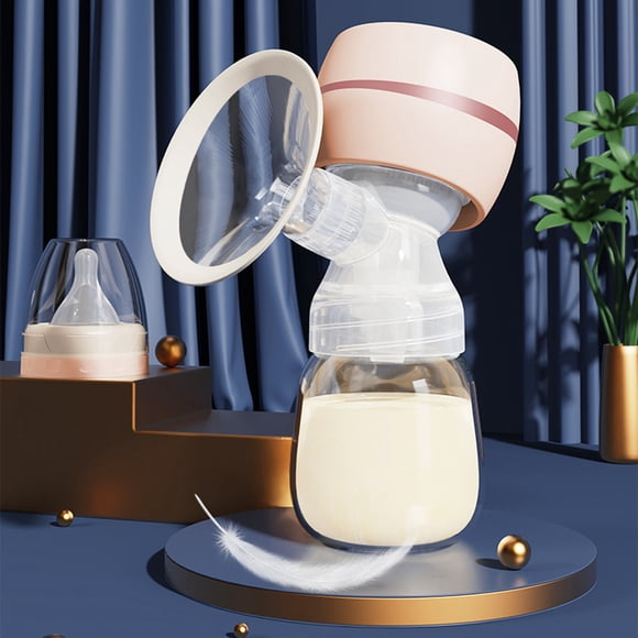 Manos Bombas De Leche Integradas Portátiles Con Pantalla LED Bombado De Leche Eléctrico Para La Lactancia 3 Modos 9 Nivel De Succión Bajo Ruido Con Cubierta De Seno De Silicona