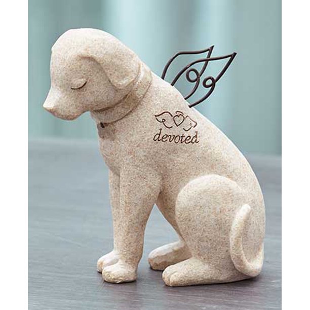 Faithful Angel Pet Memorial Figurines or UrnsDog Memorial Figurine