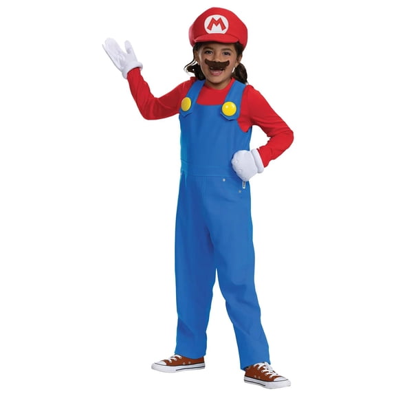 Disguise Boys' Mario Elevated Costume - Size 7-8