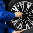 thumbnail image 4 of SWETRACE 2Ud Rim Hubcap Cubierta Para Negro Elegante Para Conducir En Ciudad Y Viajes, 4 of 8