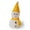 Orange, variant on LED Snowman Light up Small Decoration Snowmen Lamp Night Light with Colorful Hat and Scarf Lighted Christmas Decorations Indoor Tabletop Battery Operated for Xmas Ornaments Home