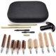 thumbnail image 2 of Estuche Universal para kit de limpieza de armas, 16 Uds. Para 22 357 38 40 44 45 9mm, bolsa de tela, dragado de tuberías y cepillo de limpieza, 2 of 5