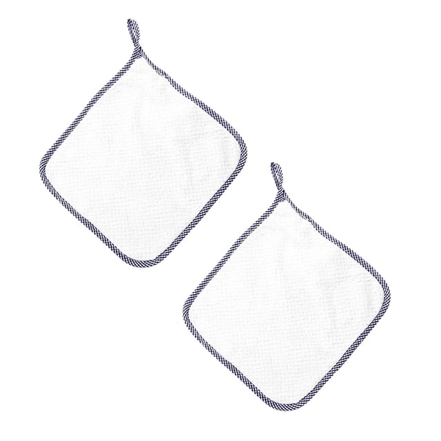 Oleegame 2PC Ten Dollar Items 1PCS Rag Dish Cloth Water Absorption Thickening Pot Washing Towel Table Home Kitchen Dishcloth White