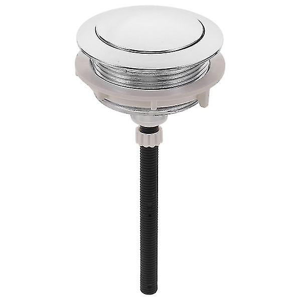 Botón pulsador de descarga de tanque de inodoro simple Botón pulsador de tanque de agua de inodoro