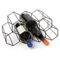 thumbnail image 1 of Soporte para Botellas Vino, Estante de Vino Moderno de Metal, 1 of 6