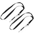 thumbnail image 2 of 2pcs Dog Whistle Sound Training Tool Dog Bark Control Pet Dog Training Supplies (Black), 2 of 9
