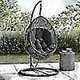 thumbnail image 5 of Garden indoor hanging egg-shaped swing hammock chair seat thick cushion cushion pillow cushion (seat cushion only), 5 of 5