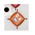 thumbnail image 4 of Valet Tray Desk Storage Organizer, PU Leather Watch Box, Coin Purse, Coin Purse, Set of 2 (Not Include Watches and Others)., 4 of 5