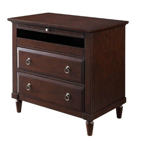 Madison 2-Drawer Nightstand with USB Charging Station in