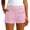 01 Pink, variant on YueHuiYing Women's Lightweight Hiking Shorts Quick Dry Running Outdoor Cargo Shorts with Pockets for Travel Athletic Camping White 3XL