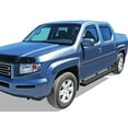 thumbnail image 2 of APS Running Boards 5 inches Matte Black Compatible with Honda Ridgeline 2006-2014 Crew Cab Stainless Steel (Nerf Bars Side Steps Side Bars), 2 of 6