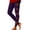 Purple-2, variant on Halloween Leggings for Women Elastic High Waist Funny Pumpkin Face Print Lifting Tights Pants Workout Yoga Pants