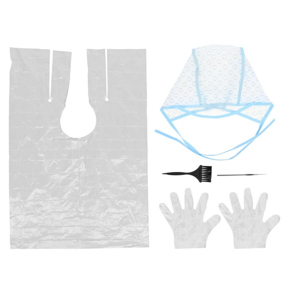 SOPOTUTU Hair Highlighting Cap with Applicator Set, PVC Material for Precise Hair Coloring and Styling