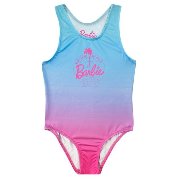 Barbie Girls Malibu Swimwear Pink Sizes 4-14