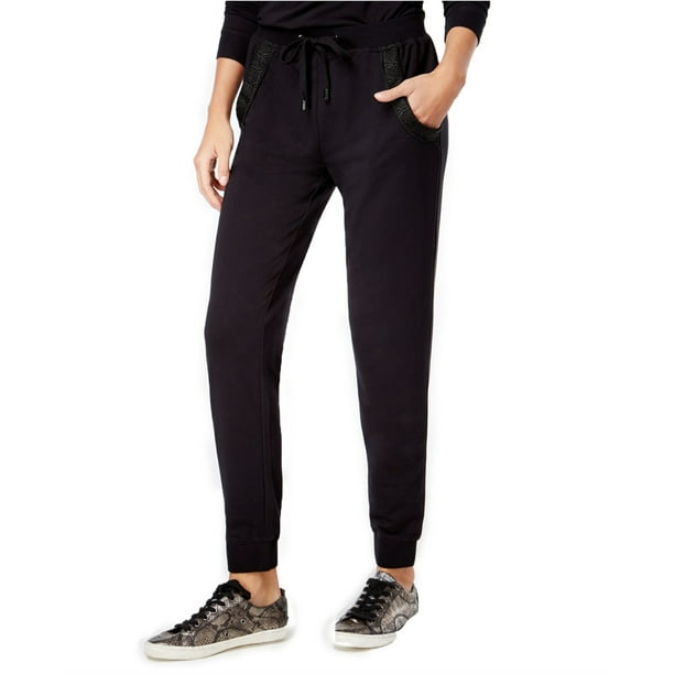 sweatpants with lace