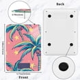thumbnail image 2 of Digital Kitchen Food Scale Weight Grams Oz for Baking Cooking Coffee 11lb 0.05oz/1g Glass Retro Vintage Palm Tree, 2 of 7