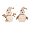 thumbnail image 1 of Muñeco de nieve Macarena 2 Uds. Corto para decoración de Ventanas, 1 of 8