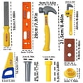 thumbnail image 2 of Kids Tool Set – 20 PCS Toddler Tool Set with Toy Drill, Pretend Play Kids Toys, Toy Tools for Kids Ages 3,4,5,6,7,8 Years Old, Boy Toys, 2 of 7