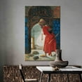 thumbnail image 4 of Famous Artwork, Osman Hamdi Wall Decor, Reproduction Canvas Art, Turkish Printed Canvas, Classic Wall Art, The Tortoise Trainer Canvas Art, Canvas Wall Decor - Rolled Canvas, 4 of 7