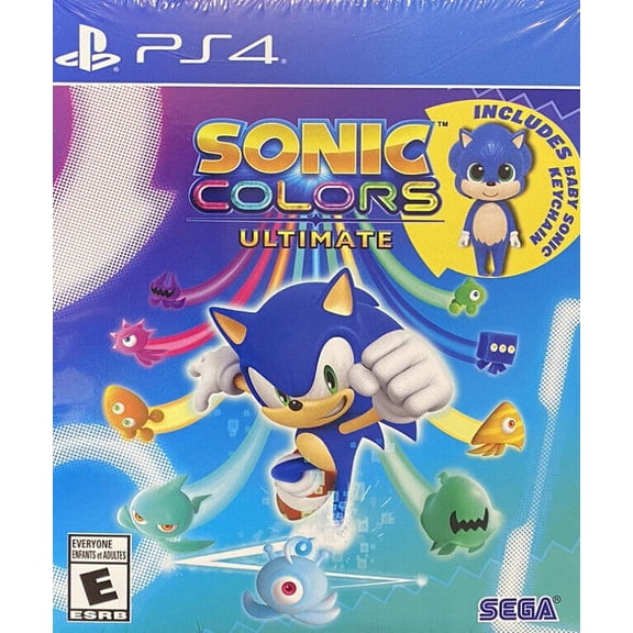 Restored Sonic Colors Ultimate (Sony Playstation 4, 2021) Adventure Game (Refurbished)