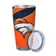 thumbnail image 2 of Taza térmica duradera de acero inoxidable 304 con tapa y pajita, temática del equipo de fútbol de los Broncos, taza térmica de acero inoxidable de 20 oz, taza para automóvil, adecuada para bebidas, 2 of 8
