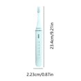 thumbnail image 3 of Xihbxyly Cepillo de Dientes Eléctrico de Alta Belleza, Vibración Suave, Recargable Por Usb, Caja de Regalo Macaron, Impermeable, Limpieza Dental Suave, para Adultos, Ideal para Viajes, 23,4 X 2,23 Cm, 3 of 7