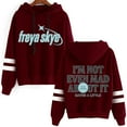 thumbnail image 5 of Freya Skye Merch “Not Even Mad About lt” Print Hoodie – Unisex Pocketless Pullover Sweatshirt, Casual Streetwear Gift for Music Lovers, 5 of 6