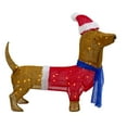 thumbnail image 4 of Northlight 26" LED Lighted Dachshund Dog Outdoor Christmas Decoration, 4 of 7