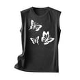 thumbnail image 3 of gbyLJF Tank Tops for Women Sexy Casual Cotton Tank Tops Silk Tank Tops for Women Elegant Tank Tops Ribbed, 3 of 4
