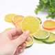 thumbnail image 4 of WORGEOUS 24 piezas Propiedades artificiales falsas de limón Mesa de comedor Modelo de fruta decorativa Foto de fotos, 4 of 9