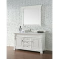thumbnail image 3 of James Martin Furniture  60 in. Brookfield Single Vanity with 3CM White Zeus Quartz Top, Bright White, 3 of 4