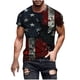 thumbnail image 2 of Tops para hombre, blusas y camisas de manga corta con cuello redondo para hombre, jersey informal de moda con estampado de cuello redondo para hombre, pantalones cortos deportivos para fitness, blusa, 2 of 5