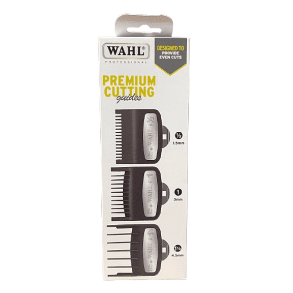 Wahl Premium Cutting Guide with Metal Secure Clip Combo Set 3354 3 Pack