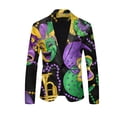 thumbnail image 4 of WTXUE Carnival's Day Printed Jacket Pants Party Wear Relaxed Fit Pant Suits (Men's), 4 of 5